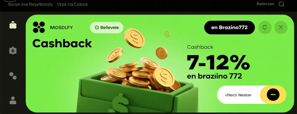 Cashback semanal Brazino777 con reembolso de hasta el 12% en tragamonedas